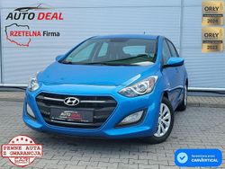 Niebieski Używany 2016 Hyundai i30 Hatchback | 29 700 zł (Uczciwa cena)