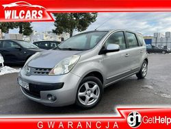 Srebrny (metalik) Używany 2007 Nissan Note Hatchback | 10 000 zł (Dobra cena)