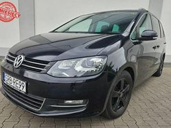 Czarny Używany 2011 VW Sharan Minivan | 39 897 zł