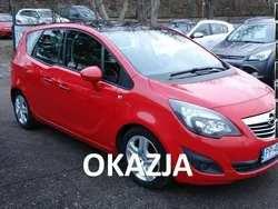 Czerwony Używany 2011 Opel Meriva Minivan | 21 900 zł (Uczciwa cena)