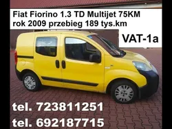 Żółtozłoty Używany 2009 Fiat Fiorino Minivan | 12 500 zł