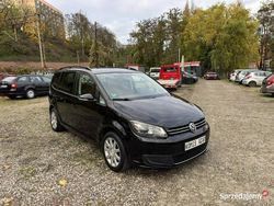 Czarny Używany 2011 VW Touran Minivan | 26 900 zł (Dość drogi)