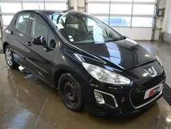 Czarny Używany 2012 Peugeot 308 Hatchback | 9800 zł