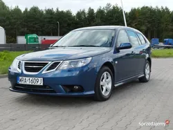 Niebieski Używany 2008 Saab 9-3 Sedan/Limuzyna | 16 000 zł
