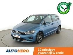 Niebieski Używany 2016 VW Golf Sportsvan Minivan | 47 000 zł