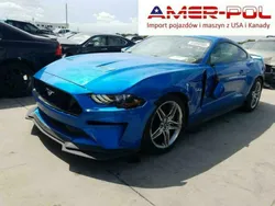 Niebieski Używany 2019 Ford Mustang GT Coupe | 84 000 zł