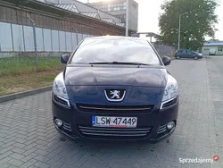 Granatowy Używany 2010 Peugeot 5008 Minivan | 11 500 zł (Drogi)