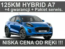 Niebieski Nowe 2024 Ford Puma Titanium Coupe | 112 791 zł