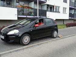 Czarny Używany 2008 Fiat Punto Hatchback | 9500 zł