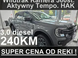 Szary (metalik) Nowe 2024 Ford Ranger Wildtrack Pickup | 269 370 zł (Dobra cena)