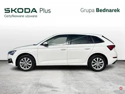 Biały Używany 2022 Skoda Scala Hatchback | 59 900 zł (Uczciwa cena)