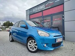 Niebieski Używany 2015 Mitsubishi Space Star Hatchback | 19 990 zł (Uczciwa cena)