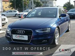 Niebieski Używany 2014 Audi A4 Kombi | 46 600 zł