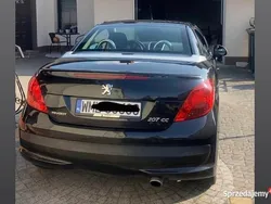 Czarny Używany 2007 Peugeot 207 CC Kabriolet | 12 900 zł (Drogi)