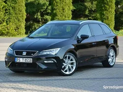 Czarny Używany 2018 Seat Leon FR Kombi | 62 900 zł (Uczciwa cena)