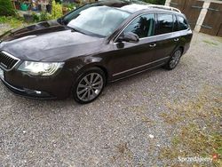 Brązowy Używany 2013 Skoda Superb GreenLine Kombi | 31 500 zł (Uczciwa cena)