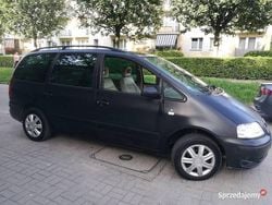 Czarny Używany 2002 VW Sharan R Minivan | 3999 zł