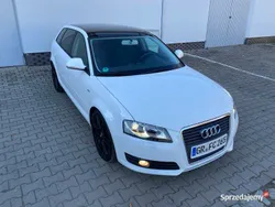 Biały Używany 2009 Audi A3 Sport Hatchback | 28 999 zł (Uczciwa cena)