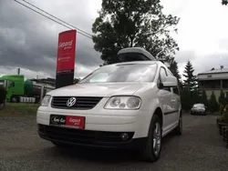 Biały (metalik) Używany 2010 VW Caddy Minivan | 27 900 zł (Dość drogi)