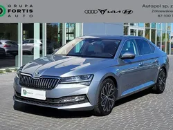 Srebrny (metalik) Używany 2021 Skoda Superb LAURIN & KLEMENT Sedan/Limuzyna | 99 900 zł (Uczciwa cena)