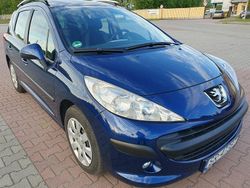 Niebieski Używany 2009 Peugeot 207 Kombi | 12 400 zł (Drogi)