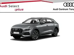 Szary Używany 2018 Audi Q8 S-Line SUV | 199 000 zł