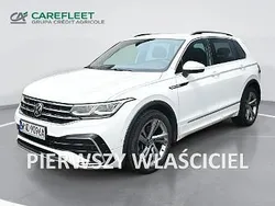 Biały Używany 2022 VW Tiguan R-line SUV | 107 500 zł (Uczciwa cena)