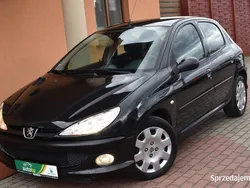 Czarny Używany 2005 Peugeot 206 Hatchback | 7990 zł