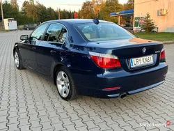 Granatowy Używany 2008 BMW 520 Sedan/Limuzyna | 17 999 zł (Dobra cena)