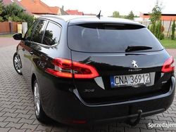 Czarny Używany 2015 Peugeot 308 Sedan/Limuzyna | 26 500 zł (Dobra cena)