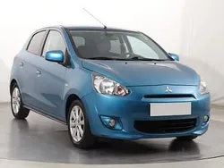 Niebieski Używany 2014 Mitsubishi Space Star Hatchback | 19 999 zł (Dość drogi)
