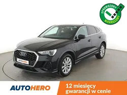 Czarny Używany 2021 Audi Q3 Sportback SUV | 129 500 zł