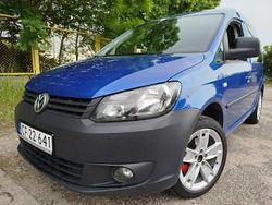 Niebieski Używany 2014 VW Caddy Minivan | 12 500 zł
