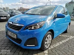 Niebieski Używany 2015 Peugeot 108 Hatchback | 24 900 zł