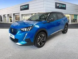 Niebieski Używany 2022 Peugeot e-2008 GT SUV | 120 000 zł