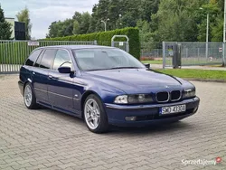 Niebieski Używany 1997 BMW 523 Kombi | 16 900 zł