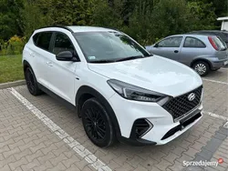 Biały Używany 2020 Hyundai Tucson N Line SUV | 84 700 zł (Uczciwa cena)