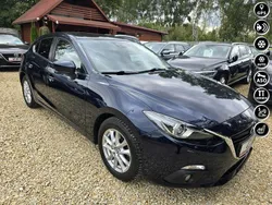 Niebieski ciemny Używany 2015 Mazda 3 Hatchback | 47 000 zł (Uczciwa cena)