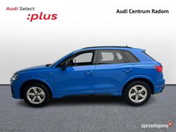 Niebieski Używany 2021 Audi Q3 S-Line SUV | 149 980 zł