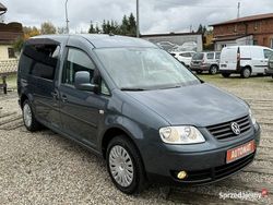 Szary Używany 2008 VW Caddy Maxi Minivan | 24 900 zł