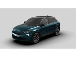 Lakier metalizowany zielony mare z dachem w kolorze czarny cinema Nowe 2025 Fiat 600 La Prima Hatchback | 115 956 zł