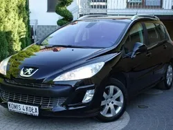 Czarny (metalik) Używany 2009 Peugeot 308 Kombi | 14 900 zł (Uczciwa cena)