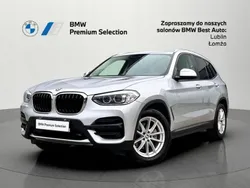 Srebrny glacier metalizowany Używany 2021 BMW X3 Advantage SUV | 159 900 zł (Drogi)