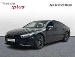 Niebieski Używany 2021 Audi A7 S-Line Hatchback | 279 980 zł