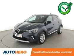 Niebieski Używany 2022 Renault Captur Intens SUV | 82 900 zł (Uczciwa cena)