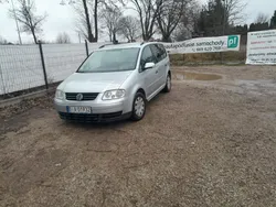 Srebrny Używany 2006 VW Touran Minivan | 4999 zł (Super Cena)