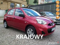 Bordowy (metalik, perła) Używany 2015 Nissan Micra Hatchback | 24 900 zł (Dość drogi)