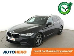 Czarny Używany 2021 BMW 530 Kombi | 117 500 zł