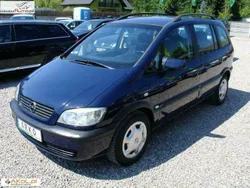 Grafitowy Używany 2001 Opel Zafira Minivan | 8300 zł