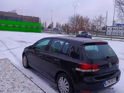 Czarny Używany 2009 VW Golf VI Hatchback | 23 000 zł (Dość drogi)